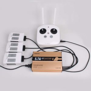 Chargeur batterie et télécommande DJI Phantom 4 