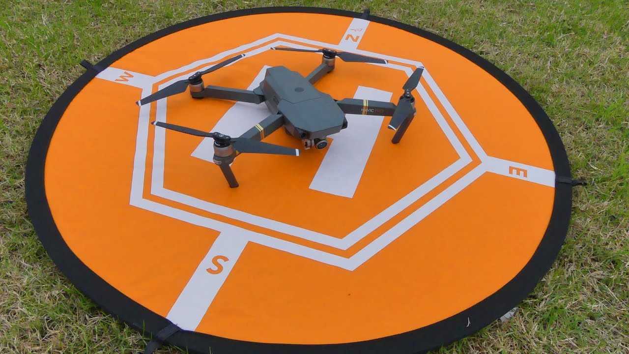 Piste de décollage et atterrissage grand diamètre pour drone
