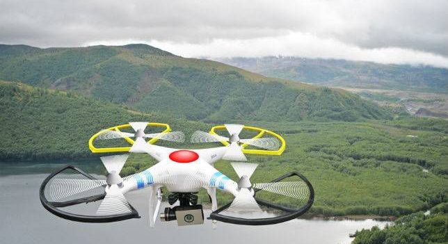 video drone nature