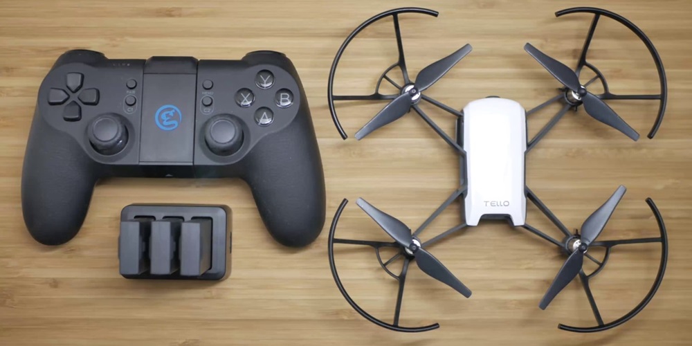 Ryze DJI Tello : un drone pilotable par smartphone ou manette de jeu