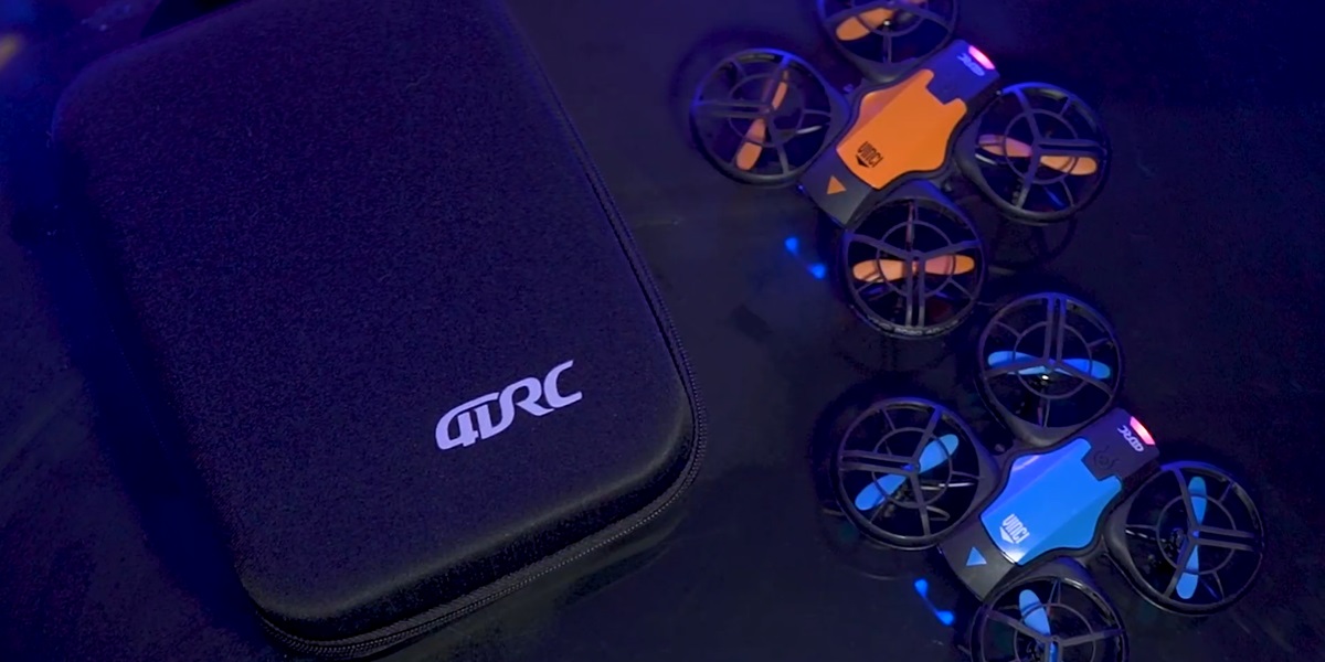 4DRC Vinci V8 Mini : un drone compact livré avec tous les accessoires essentiels